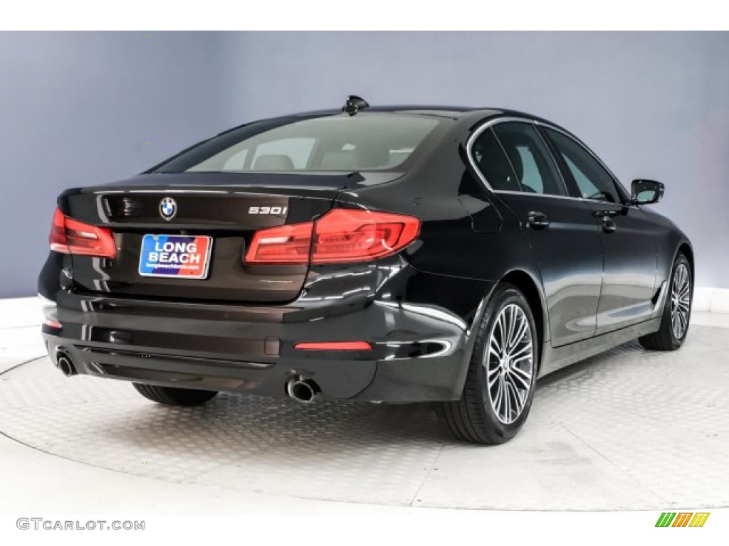 2019 5 Series 530i Sedan - Jet Black / Black photo #17