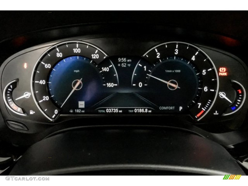 2019 5 Series 530i Sedan - Jet Black / Black photo #18