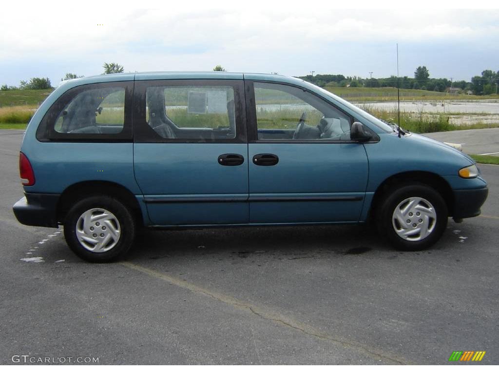 1996 Caravan  - Island Teal Metallic / Gray photo #6