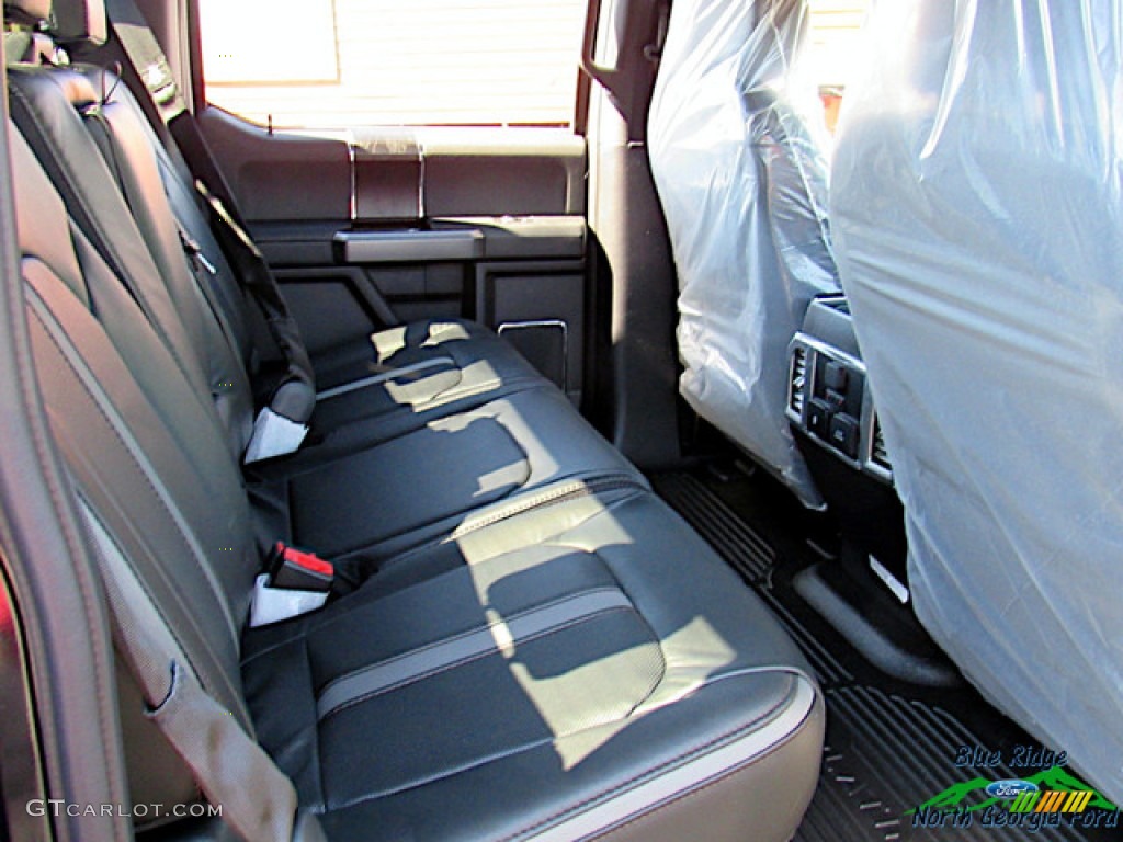 2019 F450 Super Duty Platinum Crew Cab 4x4 - Agate Black / Black photo #36