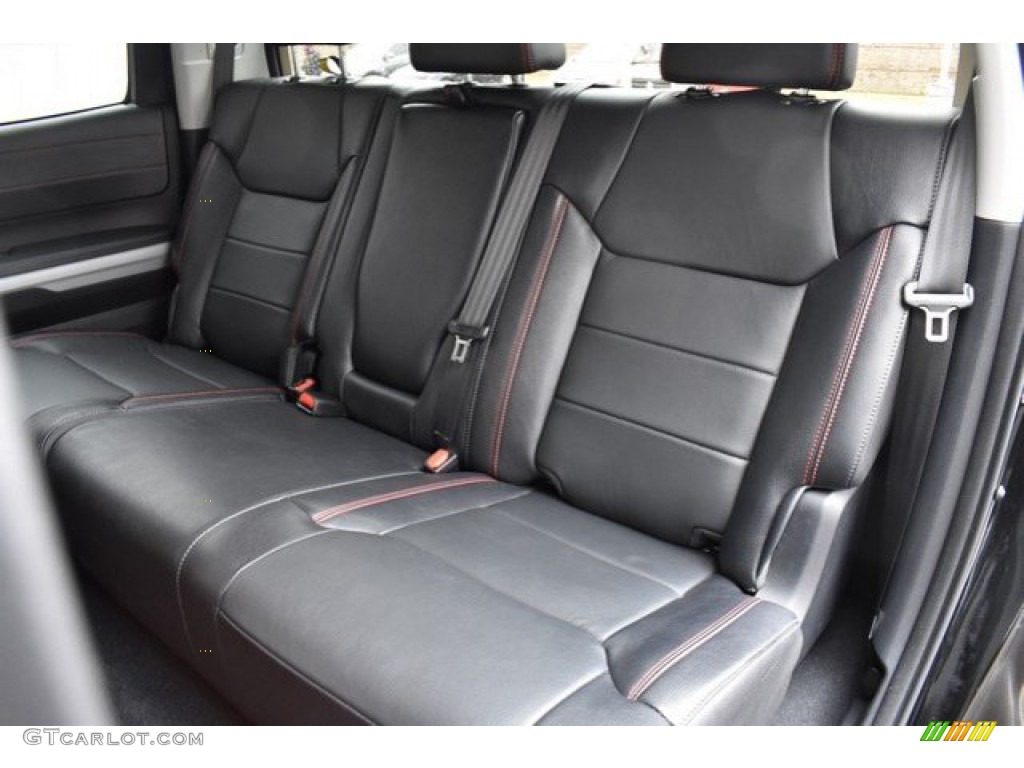 TRD Pro Black w/Red Accent Interior 2019 Toyota Tundra TRD Pro CrewMax 4x4 Photo #132806834