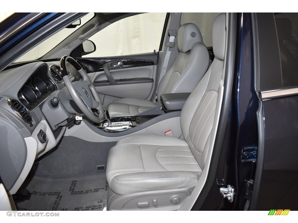 2016 Enclave Leather AWD - Dark Sapphire Blue Metallic / Light Titanium/Dark Titanium photo #7