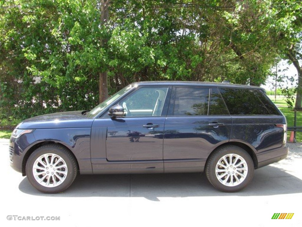 2019 Range Rover HSE - Loire Blue Metallic / Espresso/Almond photo #11