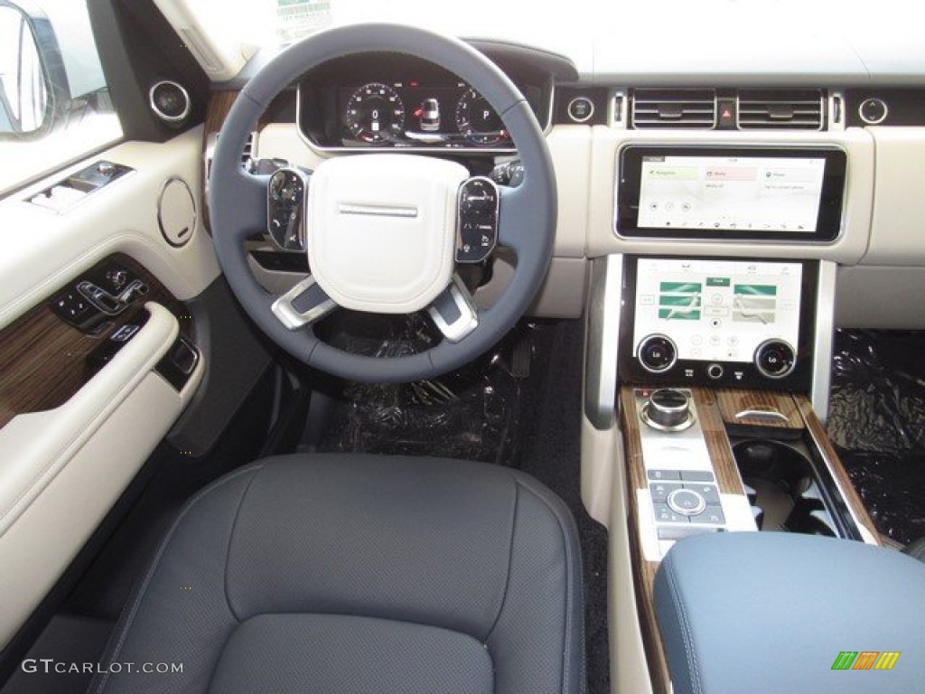 2019 Range Rover HSE - Fuji White / Navy/Ivory photo #14