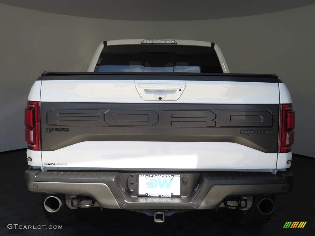 2018 F150 SVT Raptor SuperCrew 4x4 - Oxford White / Raptor Black photo #15