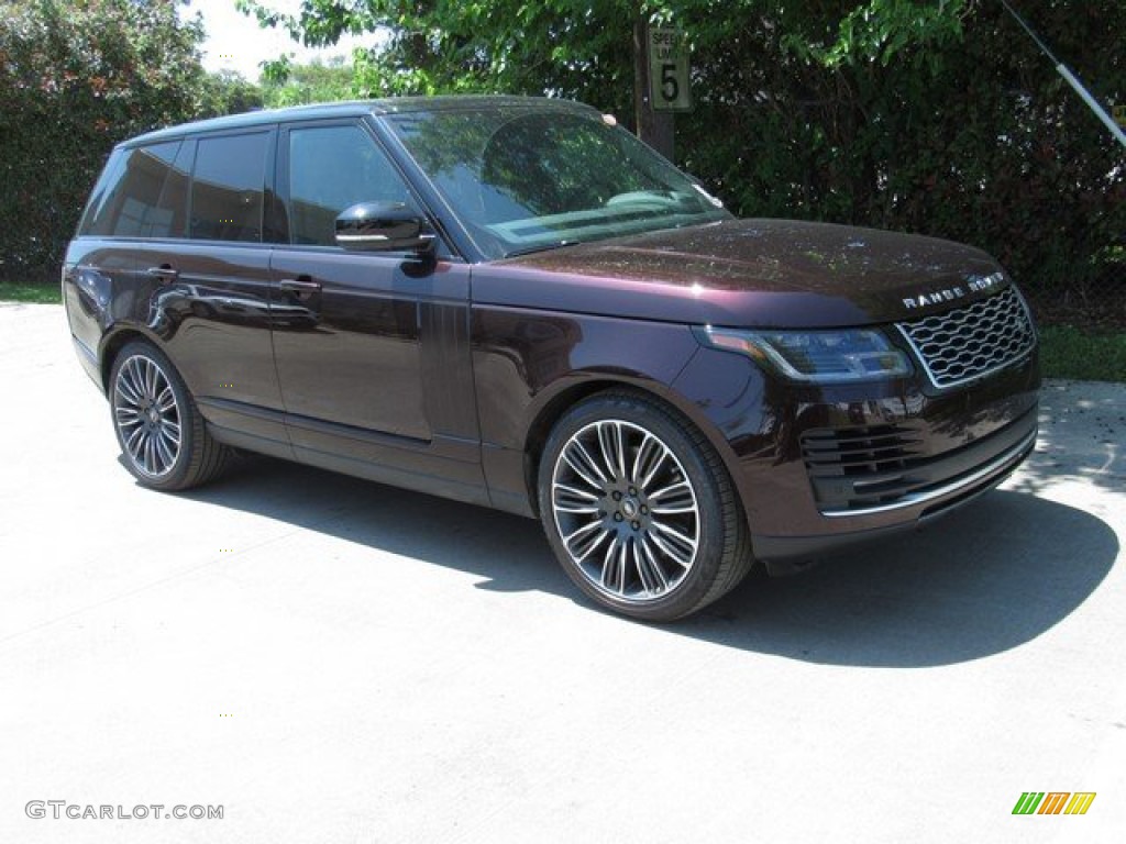 2019 Range Rover Supercharged - Rosello Red Metallic / Ebony/Ebony photo #1