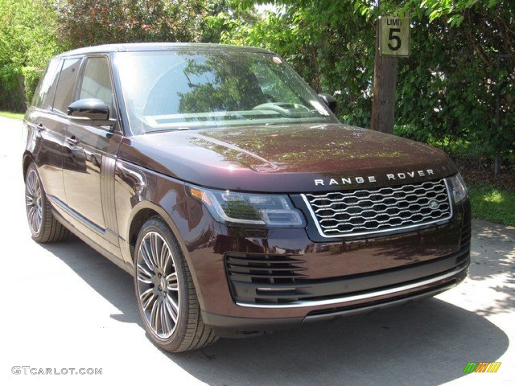 2019 Range Rover Supercharged - Rosello Red Metallic / Ebony/Ebony photo #2