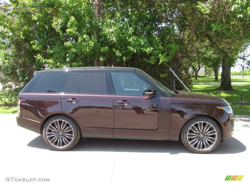 Rosello Red Metallic 2019 Land Rover Range Rover Supercharged Exterior Photo #132808004