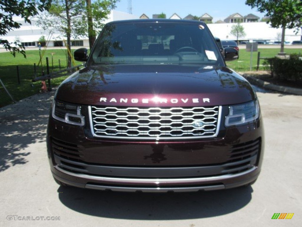 2019 Range Rover Supercharged - Rosello Red Metallic / Ebony/Ebony photo #9