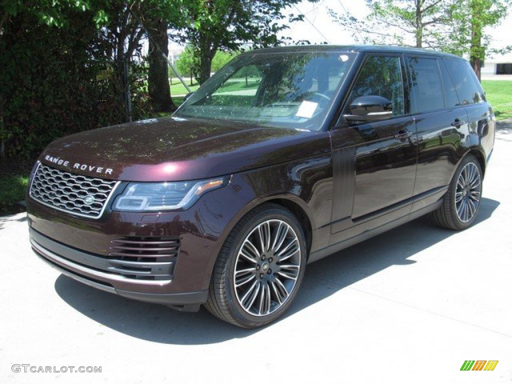 Rosello Red Metallic 2019 Land Rover Range Rover Supercharged Exterior Photo #132808052