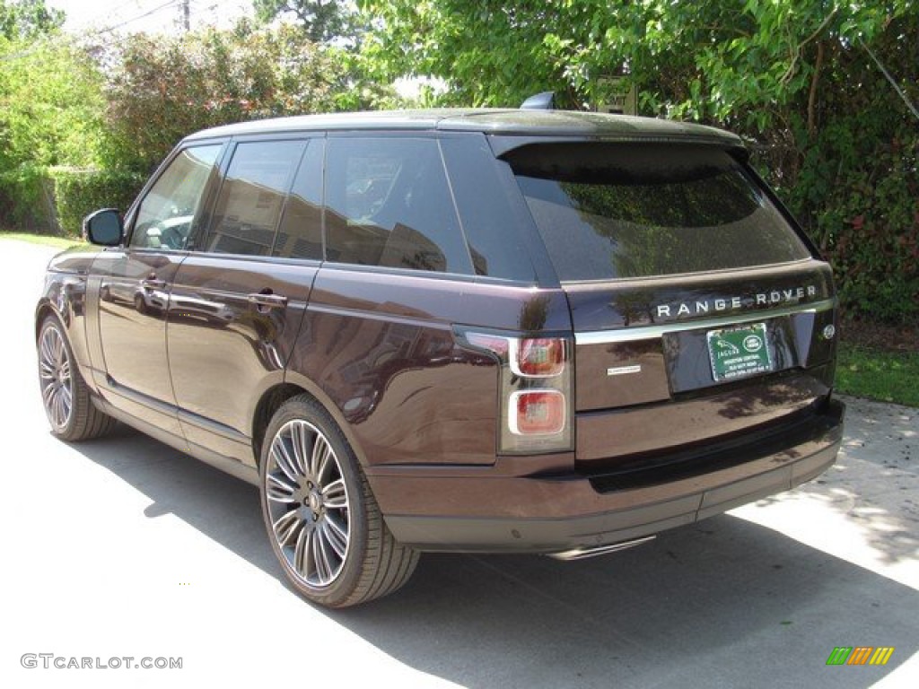 2019 Range Rover Supercharged - Rosello Red Metallic / Ebony/Ebony photo #12