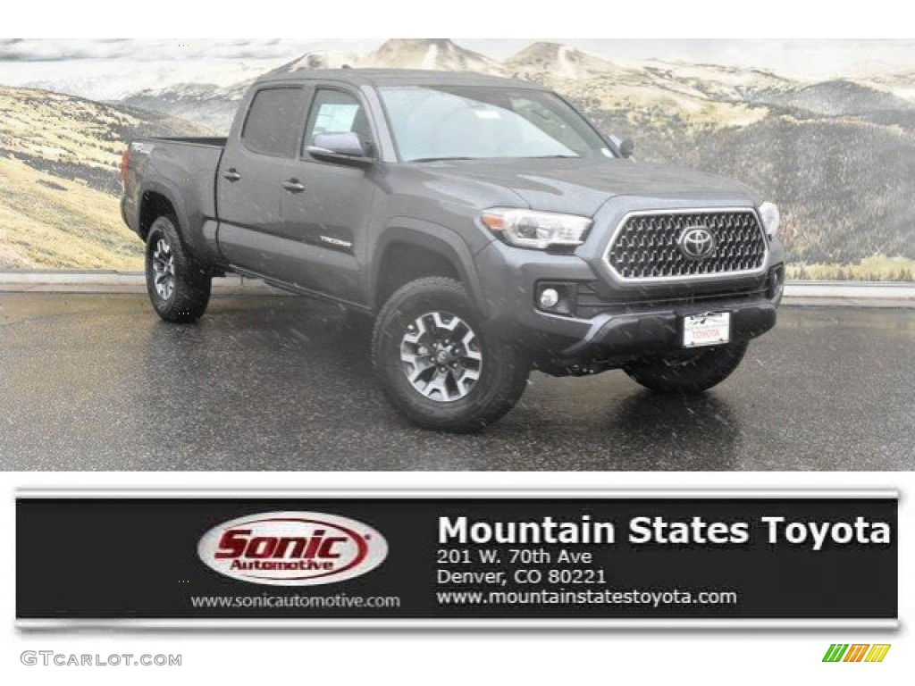 2019 Tacoma TRD Off-Road Double Cab 4x4 - Magnetic Gray Metallic / TRD Graphite photo #1