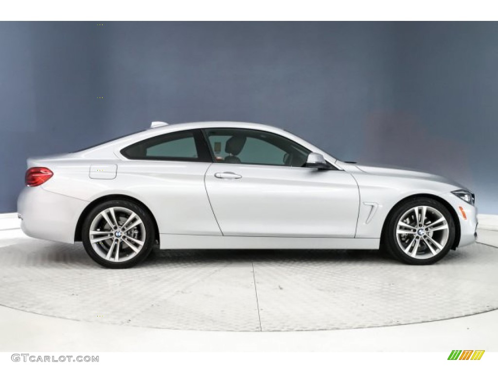 Glacier Silver Metallic 2019 BMW 4 Series 430i Coupe Exterior Photo #132808385