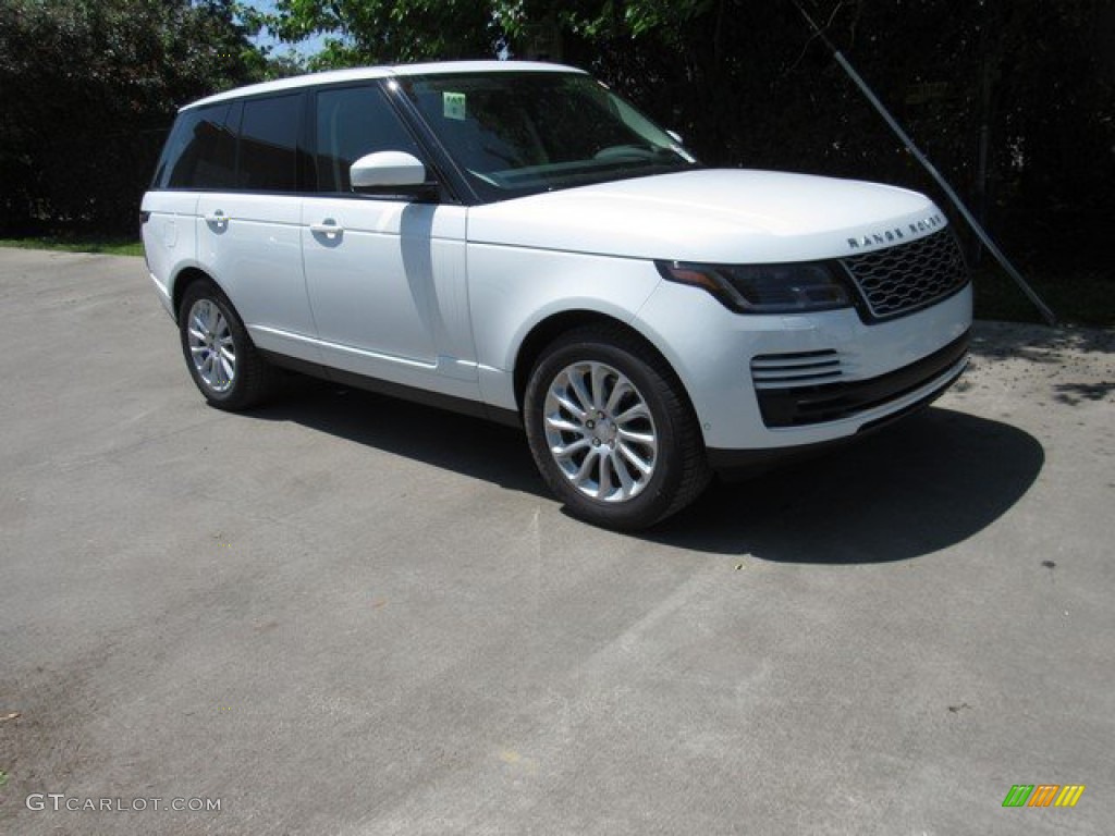 2019 Range Rover HSE - Fuji White / Navy/Ivory photo #1