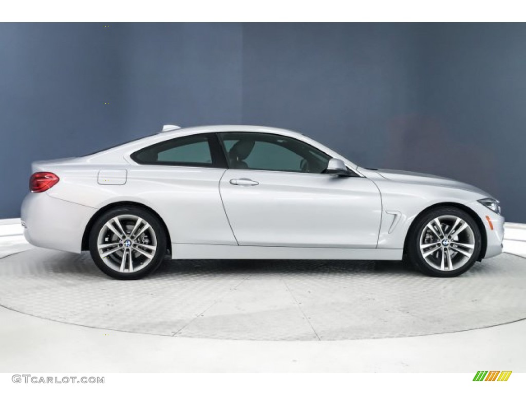 Glacier Silver Metallic 2019 BMW 4 Series 430i Coupe Exterior Photo #132808910