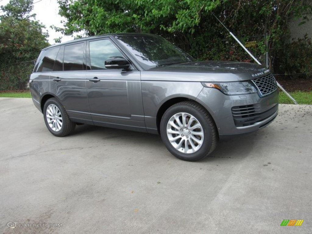 2019 Range Rover HSE - Corris Gray Metallic / Ebony/Ebony photo #1