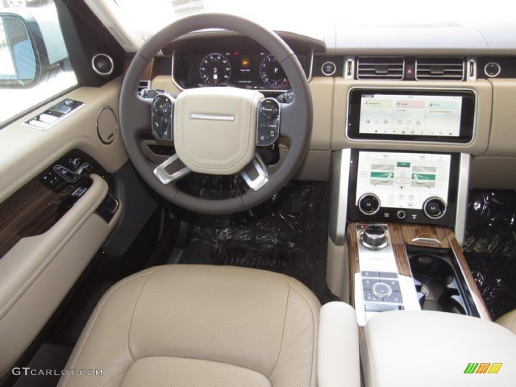 2019 Range Rover HSE - Fuji White / Espresso/Almond photo #14