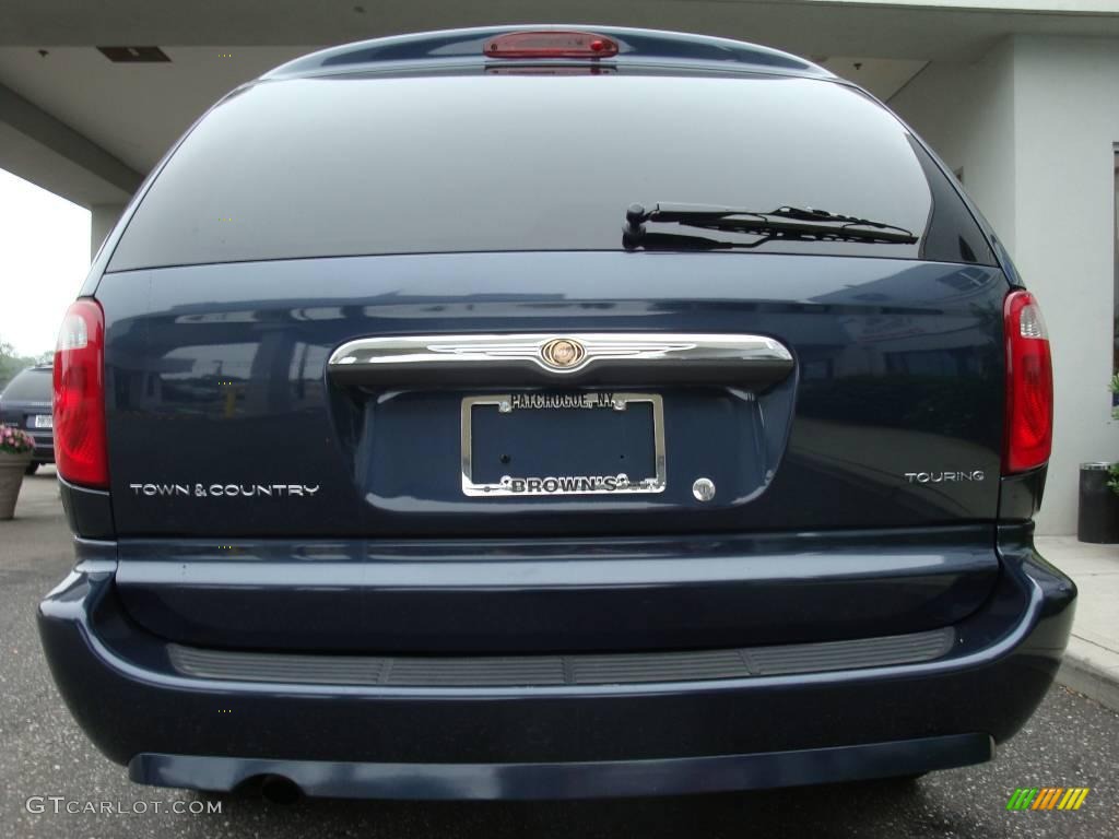 2007 Town & Country Touring - Modern Blue Pearl / Dark Khaki/Light Graystone photo #5