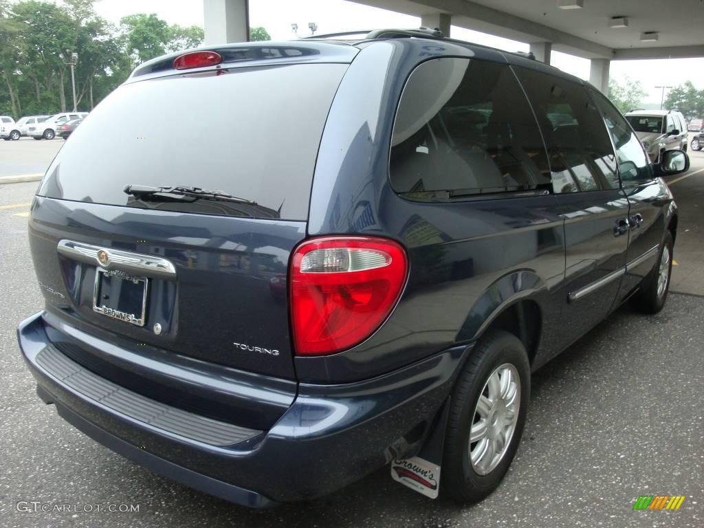 2007 Town & Country Touring - Modern Blue Pearl / Dark Khaki/Light Graystone photo #6
