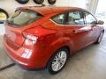 2018 Hot Pepper Red Ford Focus Titanium Hatch  photo #4