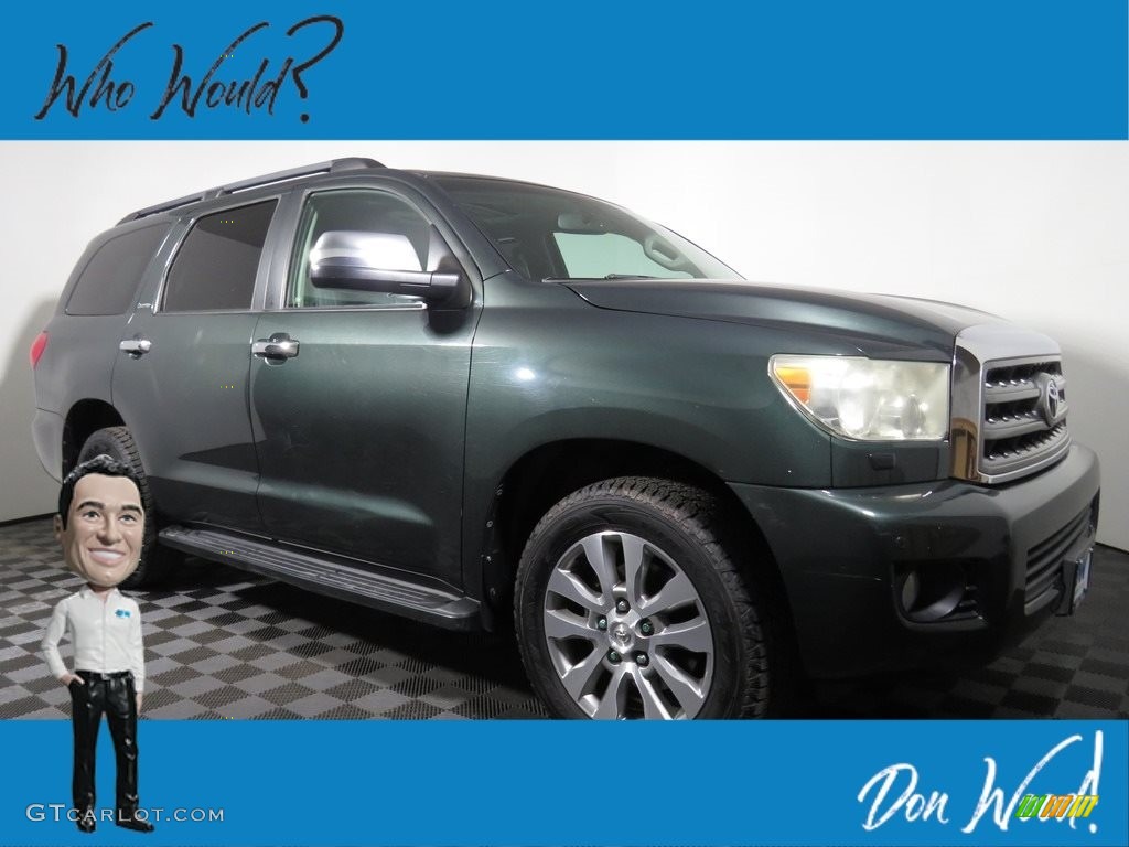 2008 Sequoia Limited 4WD - Slate Metallic / Graphite photo #1