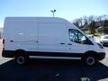Oxford White 2019 Ford Transit Van 250 HR Long Exterior