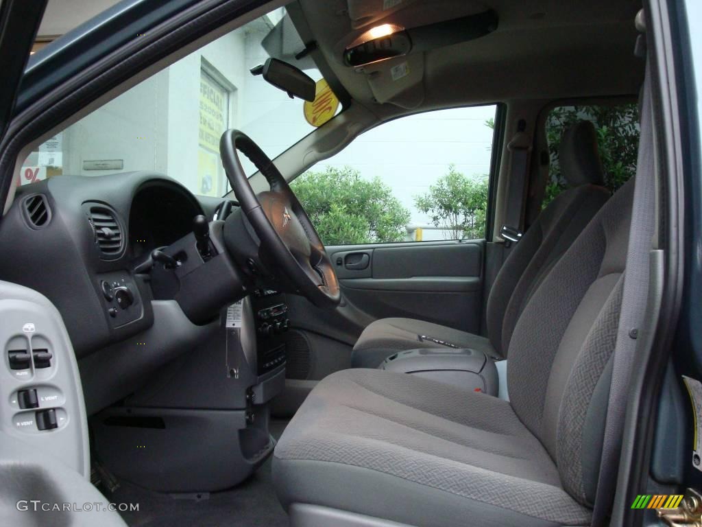 2007 Town & Country Touring - Magnesium Pearl / Medium Slate Gray photo #10