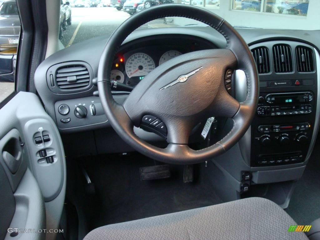 2007 Town & Country Touring - Magnesium Pearl / Medium Slate Gray photo #11