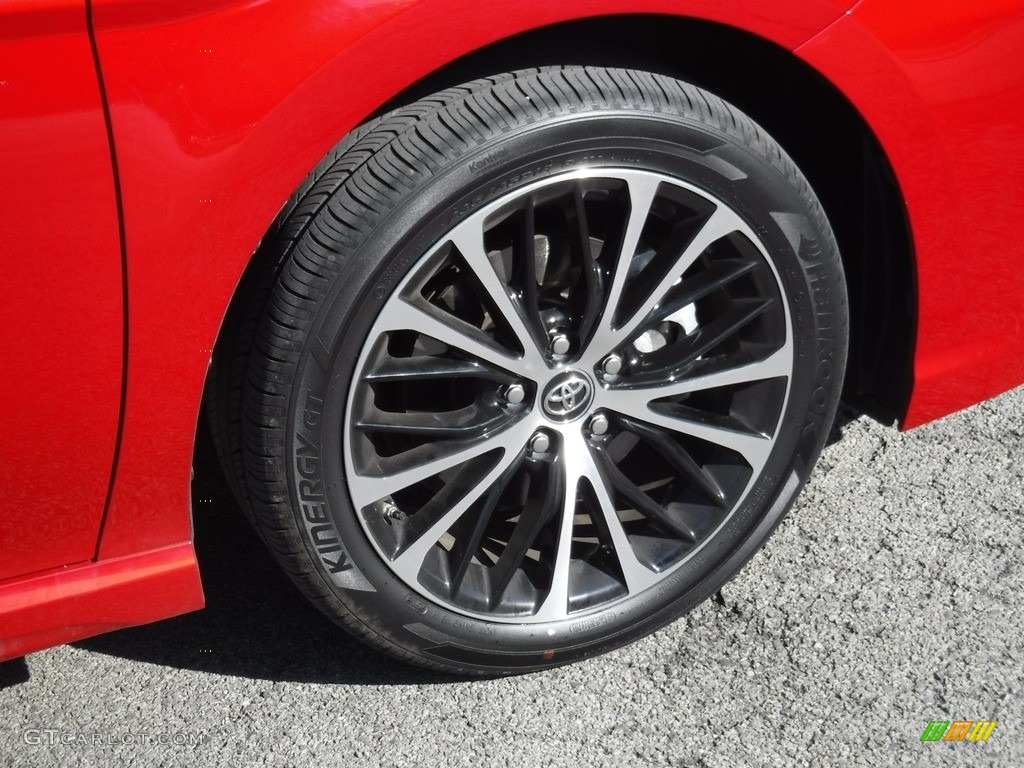 2019 Camry SE - Supersonic Red / Ash photo #3