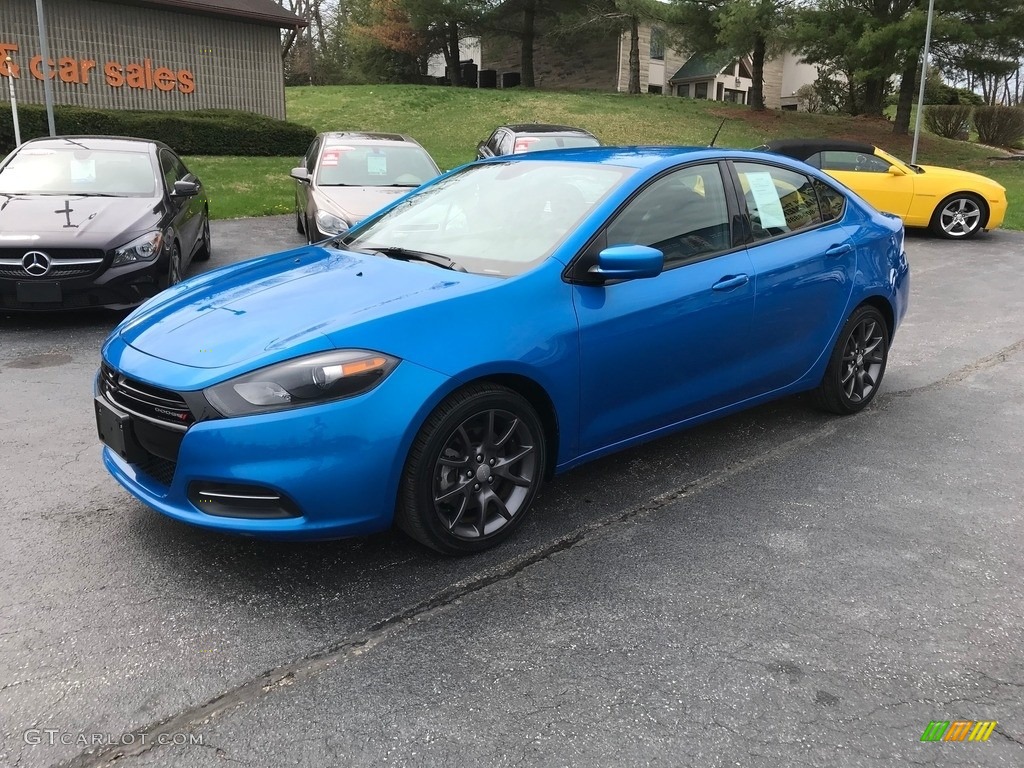 2016 Dart SE - Laser Blue Pearl / Black photo #2