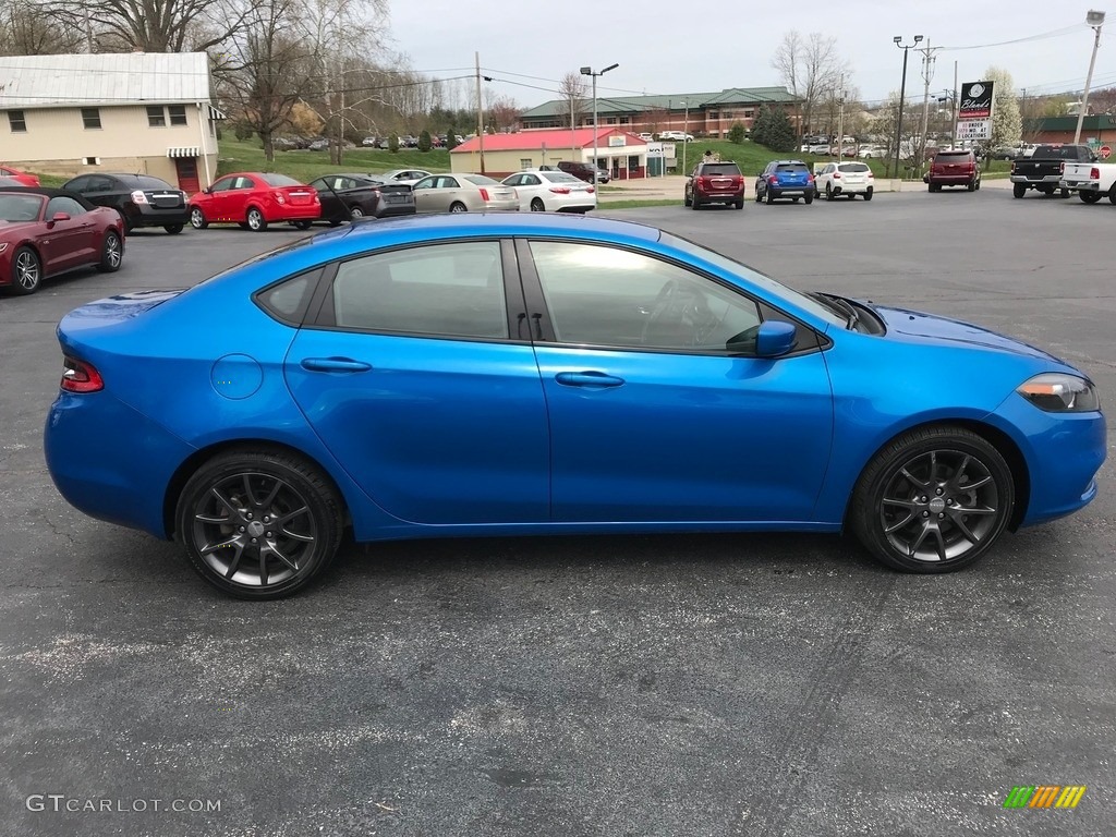 2016 Dart SE - Laser Blue Pearl / Black photo #5