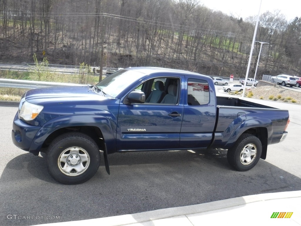 2008 Tacoma Access Cab 4x4 - Indigo Ink Pearl / Graphite Gray photo #5