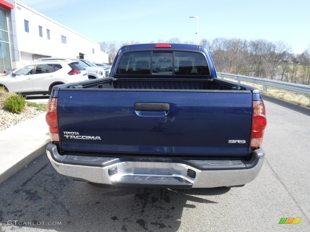 2008 Tacoma Access Cab 4x4 - Indigo Ink Pearl / Graphite Gray photo #7