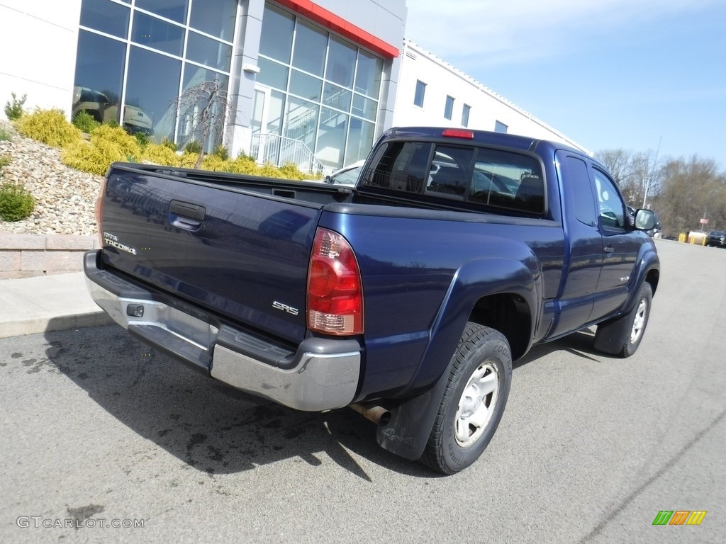 2008 Tacoma Access Cab 4x4 - Indigo Ink Pearl / Graphite Gray photo #8