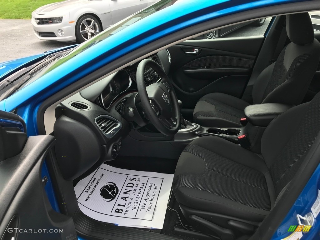 2016 Dart SE - Laser Blue Pearl / Black photo #20