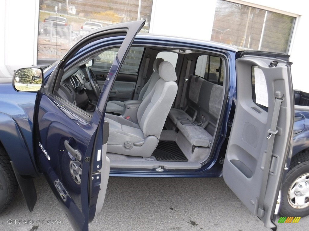 2008 Tacoma Access Cab 4x4 - Indigo Ink Pearl / Graphite Gray photo #13