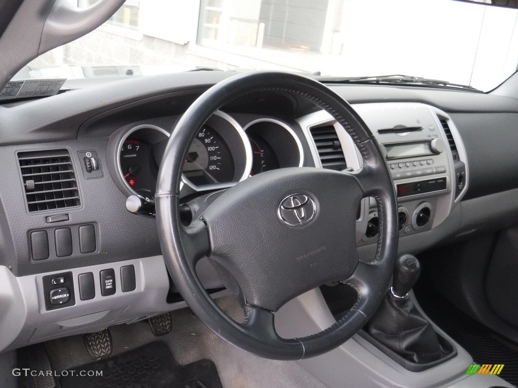 2008 Tacoma Access Cab 4x4 - Indigo Ink Pearl / Graphite Gray photo #14