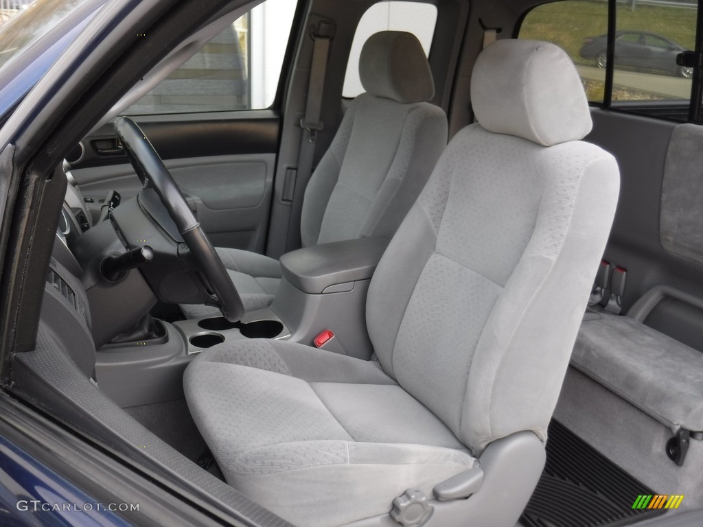 2008 Tacoma Access Cab 4x4 - Indigo Ink Pearl / Graphite Gray photo #15