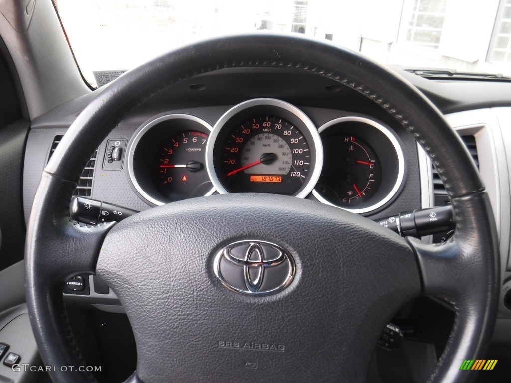 2008 Tacoma Access Cab 4x4 - Indigo Ink Pearl / Graphite Gray photo #21