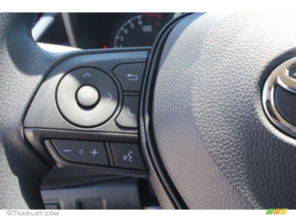 2020 Corolla LE - Classic Silver Metallic / Black photo #14
