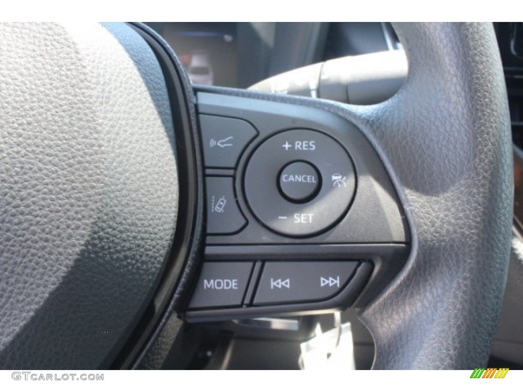 2020 Corolla LE - Classic Silver Metallic / Black photo #15