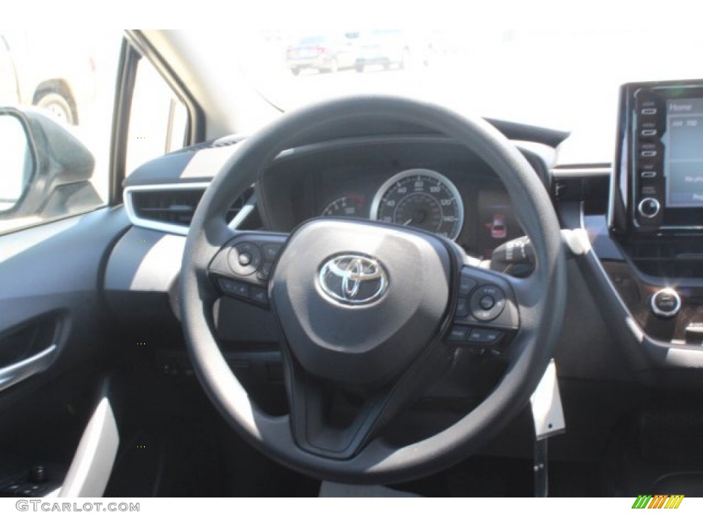 2020 Corolla LE - Classic Silver Metallic / Black photo #19