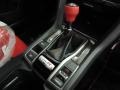 2019 Honda Civic Black/Red Interior Transmission Photo