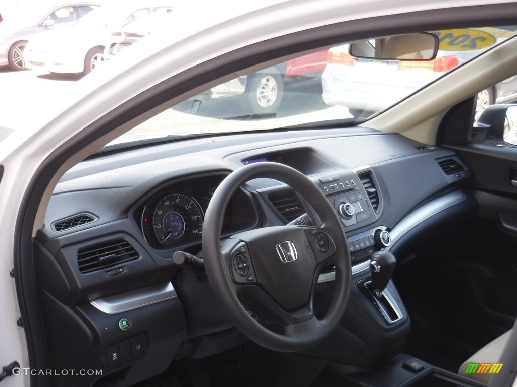 2016 CR-V LX AWD - White Diamond Pearl / Gray photo #12