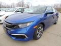 Agean Blue Metallic - Civic LX Sedan Photo No. 1