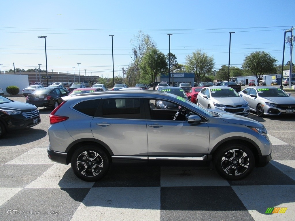 2019 CR-V Touring - Platinum White Pearl / Gray photo #3