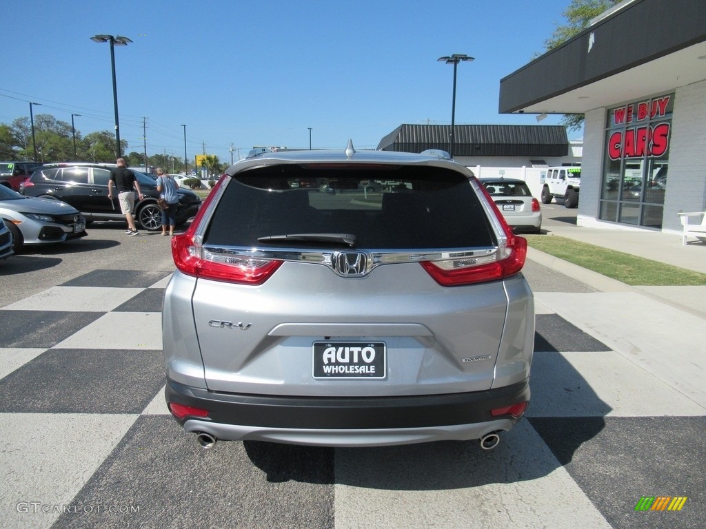 2019 CR-V Touring - Platinum White Pearl / Gray photo #4