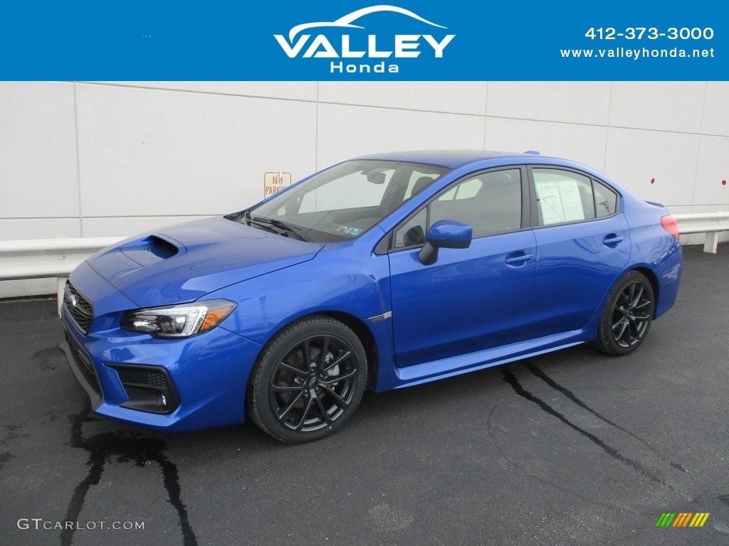 2019 WRX Limited - WR Blue Pearl / Carbon Black photo #1