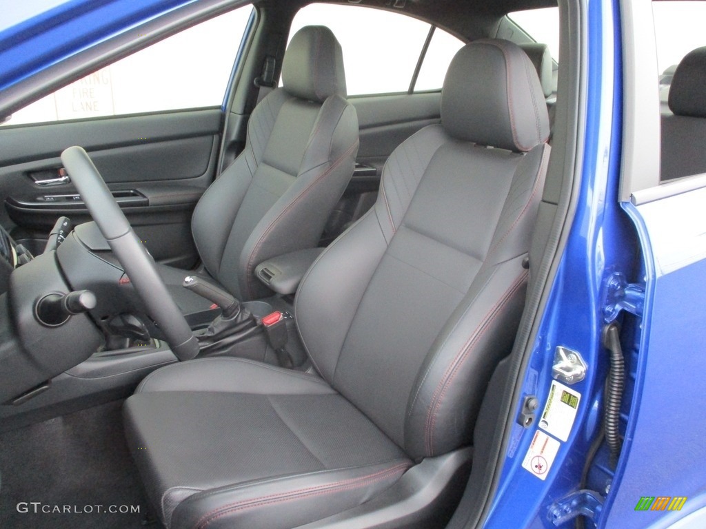 Carbon Black Interior 2019 Subaru WRX Limited Photo #132817407