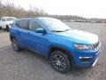 2019 Laser Blue Pearl Jeep Compass Latitude 4x4  photo #8